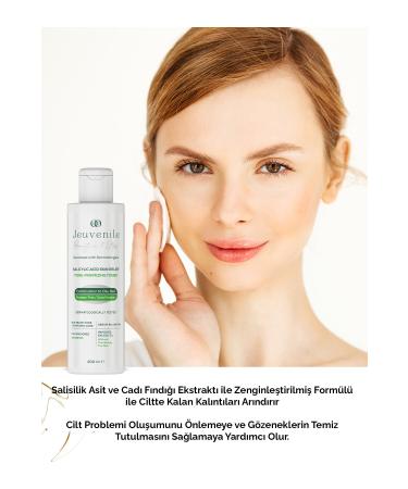Jeuvenile Sebum Balancing Tonic - Anti-Acne Pore Tightener (Salicylic Acid Panthenol Lactic Acid) - Buy Online on GoSupps.com
