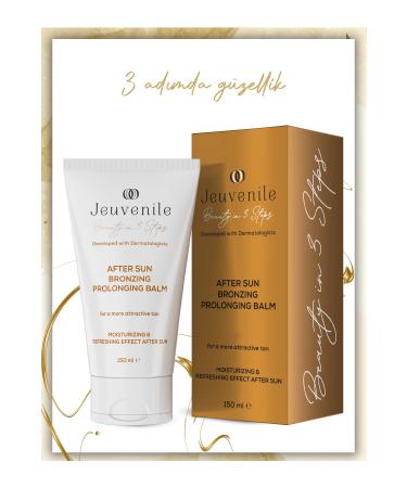 Jeuvenile After Sun Body Balm - Tan Protection Refreshing (Aloe Vera Hyaluronic Acid Panthenol) - Buy Online on GoSupps.com