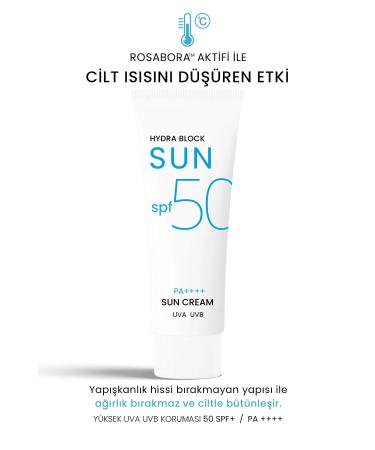 PROCSIN Sun Spf50+ Anti-Spot Rosabora Skin Temperature Reducer 2-Pack Sun Cream 50ml X2 - Buy Online on GoSupps.com
