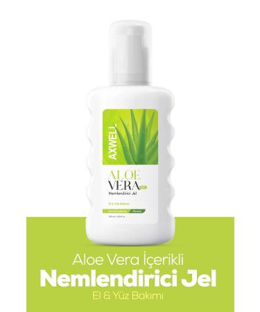 AXWELL Aloe Vera Intensive Moisturizing and Soothing Gel 200 ml - Buy Online on GoSupps.com