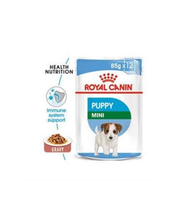 TRIPET Royal Canin Mini Puppy Wet Food Pouch 85 Gr 12x85g