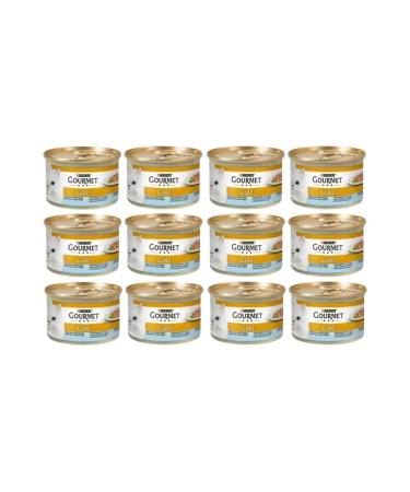 Gourmet Gold Spinach Sauce Ocean Fish 85 gr X 12 Pieces