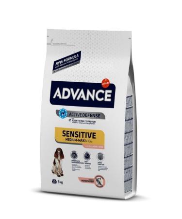 Advance Sensitive Adult Dog Food with Salmon 3 Kg