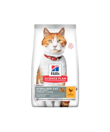 Hill's Chicken Sterilized Adult Cat Food 1.5 Kg - Buy Online on GoSupps.com