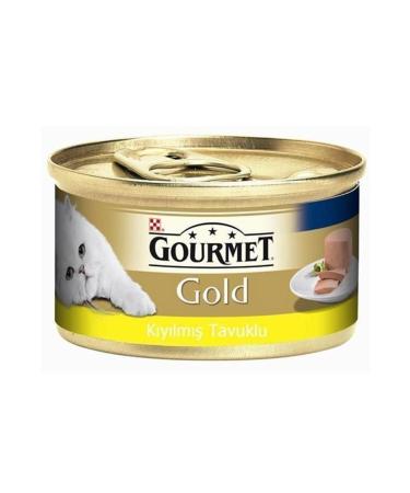 Gourmet Shredded Chicken Canned Adult Cat Food 85g x12