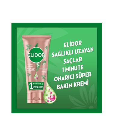 Elidor 1 Minute Repairing Super Hair Care Conditioner Healthy Growing Hair 170 ml. - Buy Online on GoSupps.com