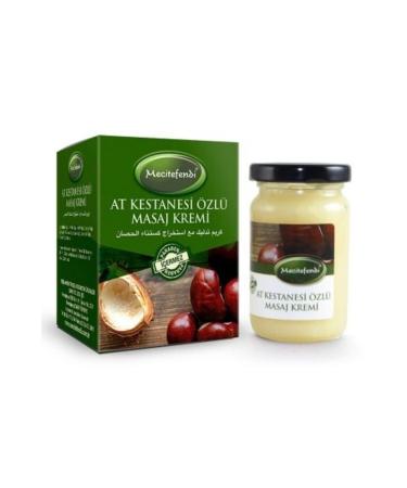 Mecit Efendi Horse Chestnut Cream for Varicose Veins and Muscle Pain Does Not Contain Additives and Natural Preservatives