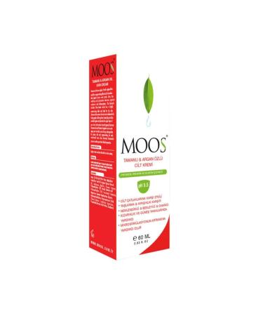 Moos Tamanu & Argan Extract Paraben-Free Silicone-Free Skin Cream 60 Ml. - Buy Online on GoSupps.com