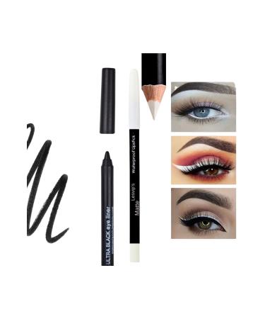 Lesvip's Soft version extra black eyeliner & classic white eyeliner