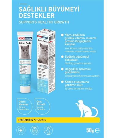 Kiki Excellent Cat Kitten Paste 50 Gr. Kc304 - Buy Online on GoSupps.com