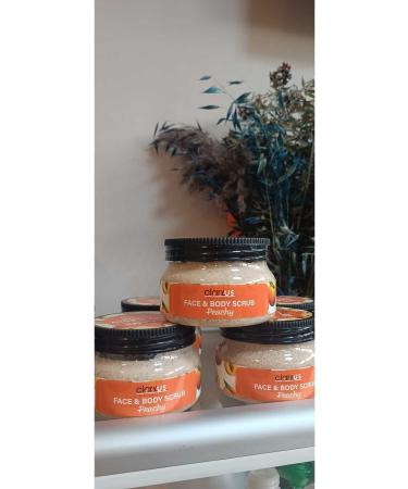 Claryus face body scrub peachy