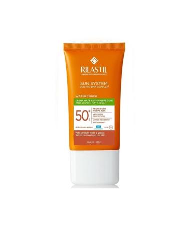 Rilastil Sun System Matte Finish Sunscreen Face Cream That Can Be Used As Make-Up Base Spf50+ 50 ml