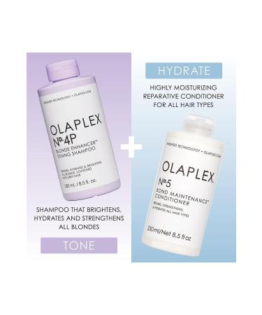 Olaplex No. 4P Blonde Enhancer Toning Shine Color Protecting Vegan Purple Shampoo 250ml - Buy Online on GoSupps.com