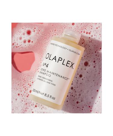 Olaplex No. 4 Bond Maintenance Repair Shampoo for Damaged and Damaged Hair 250ml Vegan - Buy Online on GoSupps.com