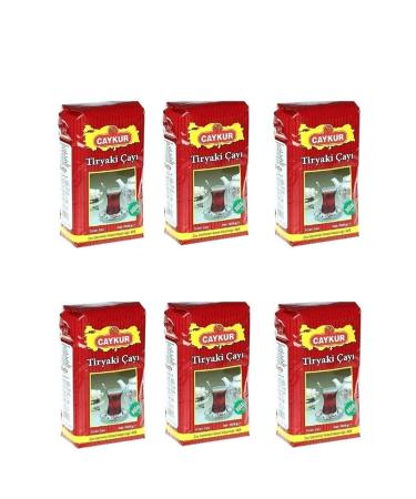 BA T CARET aykur Tiryaki 1 Kg Loose Tea X 6 Pieces