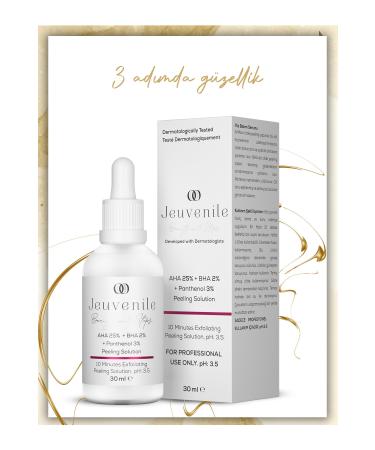 Jeuvenile AHA % BHA % 2 Peeling Mask Serum - Anti-Stain and Skin Tone Equalizer (AHA BHA Panthenol) - Buy Online on GoSupps.com