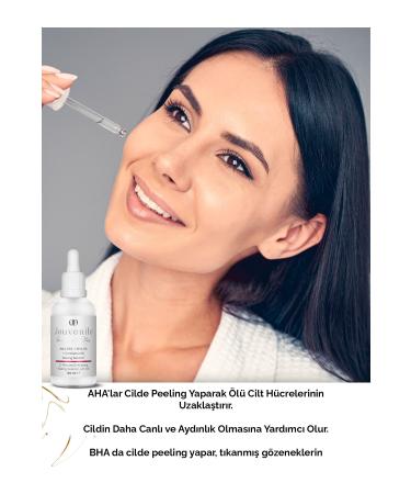 Jeuvenile AHA % BHA % 2 Peeling Mask Serum - Anti-Stain and Skin Tone Equalizer (AHA BHA Panthenol) - Buy Online on GoSupps.com