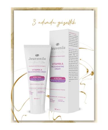 Jeuvenile Vitamin A Cream - Anti-Wrinkle Rejuvenating (Retinol Shea Butter Panthenol) - Buy Online on GoSupps.com