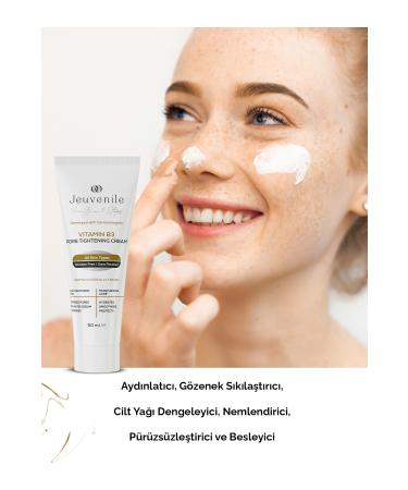 Jeuvenile Vitamin B3 Cream - Pore Tightener (Niacinamide Shea Butter Panthenol) - Buy Online on GoSupps.com