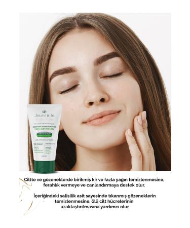 Jeuvenile Sebum Balancing Facial Cleansing Gel - Anti-Acne (Salicylic Acid Panthenol Lactic Acid) - Buy Online on GoSupps.com
