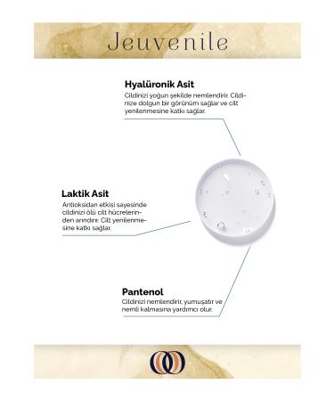 Jeuvenile Hyaluronic Acid Facial Cleansing Gel - Moisturizer (Hyaluronic Acid Panthenol Lactic Acid) - Buy Online on GoSupps.com