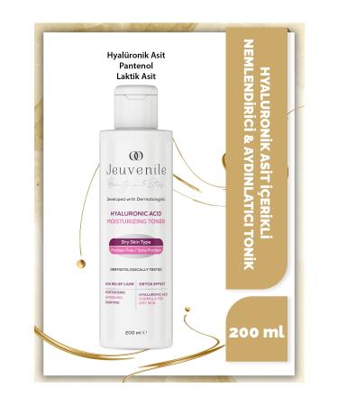 Jeuvenile Hyaluronic Acid Toner - Moisturizing Brightening (Hyaluronic Acid Panthenol Lactic Acid)