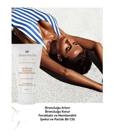 Jeuvenile After Sun Body Balm - Tan Protection Refreshing (Aloe Vera Hyaluronic Acid Panthenol) - Buy Online on GoSupps.com