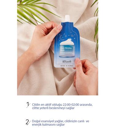 BEAUSTA Good Night White Sleeping Mask - Skin Whitening Cream / Night Cream - Buy Online on GoSupps.com