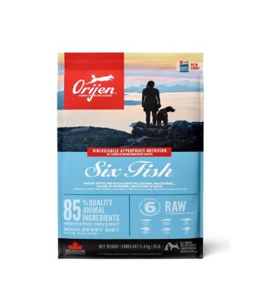 Orijen Six Fish Grain-Free Dog Food with 6 Fish 11.4 kg - FarmaPets