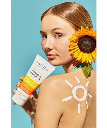Invierno Barcelona LLC. +50 Spf Body Sunscreen Cream +50 Spf Sunscreen Body Lotion