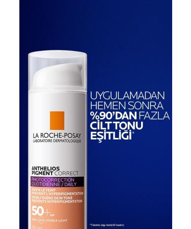 La Roche Posay Anti-Wrinkle and Anti-Blemish 24-Hour Moisturizing Medium Tone Tinted Face Sunscreen 50 ML.  - Buy Online on GoSupps.com