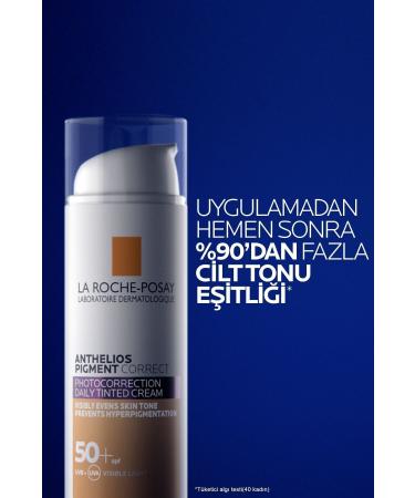 La Roche Posay Anti-Wrinkle and Anti-Blemish Skin Tone Equalizer Light Tone Tinted Super Face Sun Cream 50''ML  - Buy Online on GoSupps.com