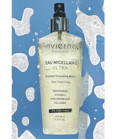 Invierno Barcelona LLC. Anti-Aging Anti-Wrinkle Skin Tone Equalizer Vitamin C Makeup Remover Water 250ml