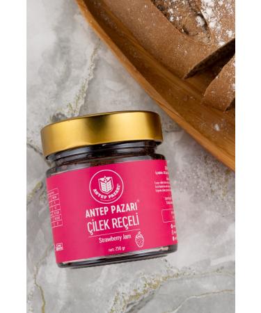 Antep Market STRAWBERRY JAM - Homemade - 250 GR - Buy Online on GoSupps.com