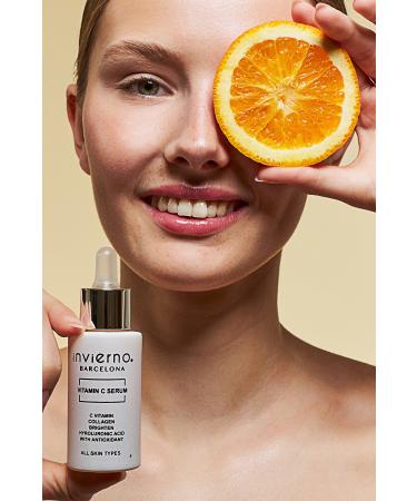 Invierno Barcelona LLC. Brightening Skin Tone Equalizer Anti-Aging Skin Care Serum Vitamin C 30ml - Buy Online on GoSupps.com