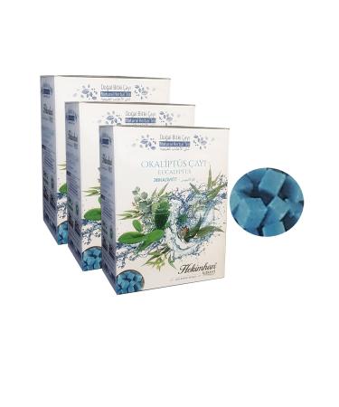 Hekimhan 3 Boxes Eucalyptus Tea Cube Sugar Shaped Eucalyptus Tea Winter Tea Eucalyptus Cube