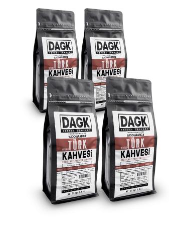 Dagk Turkish Coffee Quality 4x250g (DEAL PACKAGE)