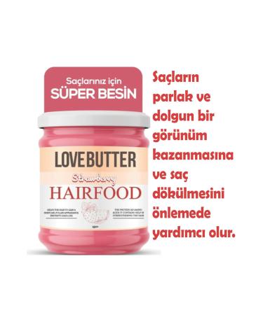 LOVE BUTTER Strawberry & Watermelon Hair Food Strawberry & Watermelon Hair Mask 190 ml