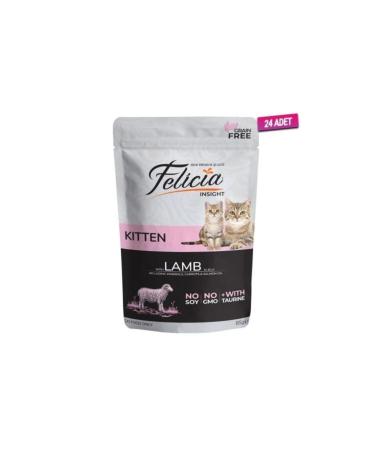 Felicia Pouch Grain-Free Lamb Kitten Canned Food 85 gr X 24 Pieces