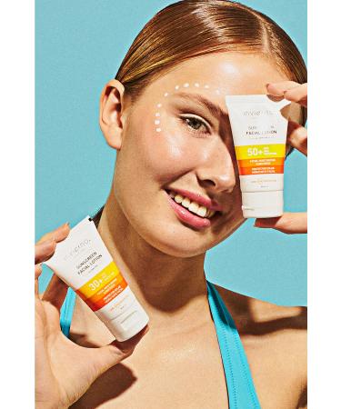 Invierno Barcelona LLC. Moisturizing & Skin Tone Equalizing Face Sunscreen 50+SPF 50ml - Buy Online on GoSupps.com