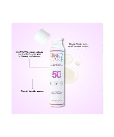 Minelacare Face & Body Sun Cream SPF50 110 gr