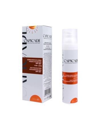 Capicade SPF 50+ Sunscreen Cream for Sensitive Skin 100 ml - Buy Online on GoSupps.com