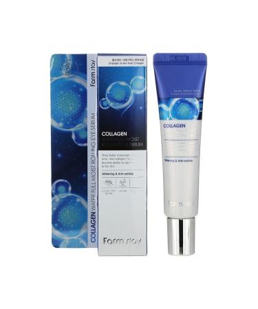 Farmstay Anti-Puffiness and Dark Circles Collagen Water Full Moist Rolling Eye Serum 25ml