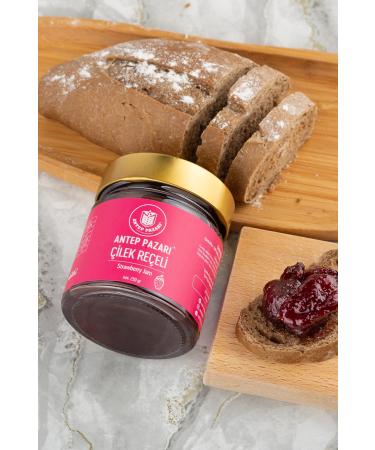 Antep Market STRAWBERRY JAM - Homemade - 250 GR - Buy Online on GoSupps.com
