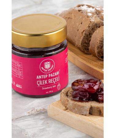 Antep Market STRAWBERRY JAM - Homemade - 250 GR - Buy Online on GoSupps.com