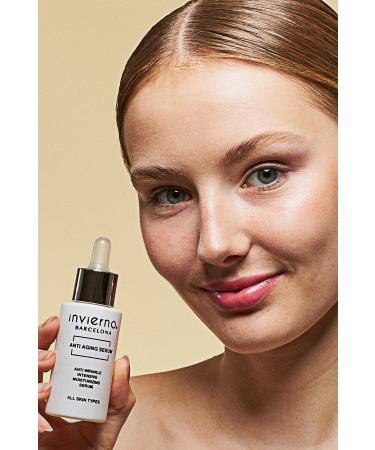 Invierno Barcelona LLC. Anti-Aging Anti-Wrinkle Moisturizing Serum Hyaluronic Acid Collagen 30ml - Buy Online on GoSupps.com