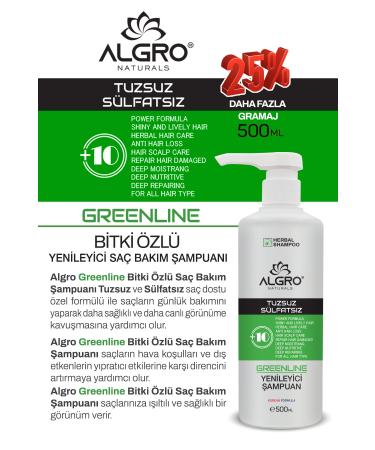 Algro Anti-Orange Hair Care Application Set Purple Shampoo + Herbal Hair Care Shampoo - Buy Online on GoSupps.com