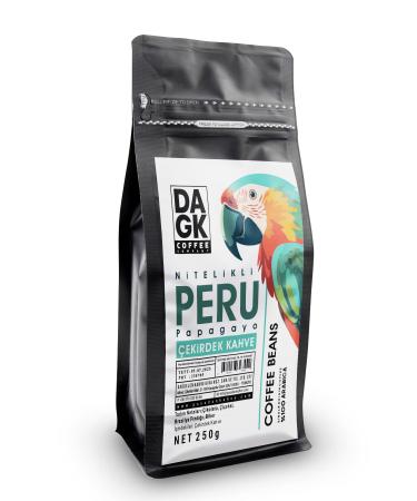 Dagk Peru Papagayo Coffee Beans 250g (0 ARABICA)