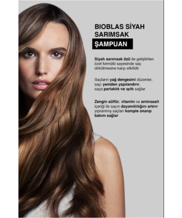 Bioblas Anti Hair Loss Black Garlic Shampoo 1000 ml 1 piece - Buy Online on GoSupps.com