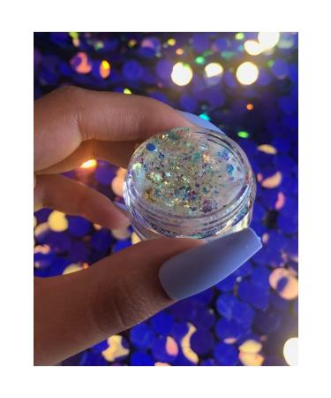 hbtasarim White Glitter Gel Eyeshadow - Face and Body Glitter - Buy Online on GoSupps.com